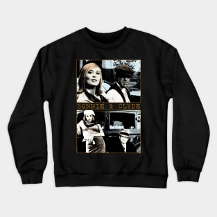 bonnie and clyde cintage cult grunge Crewneck Sweatshirt